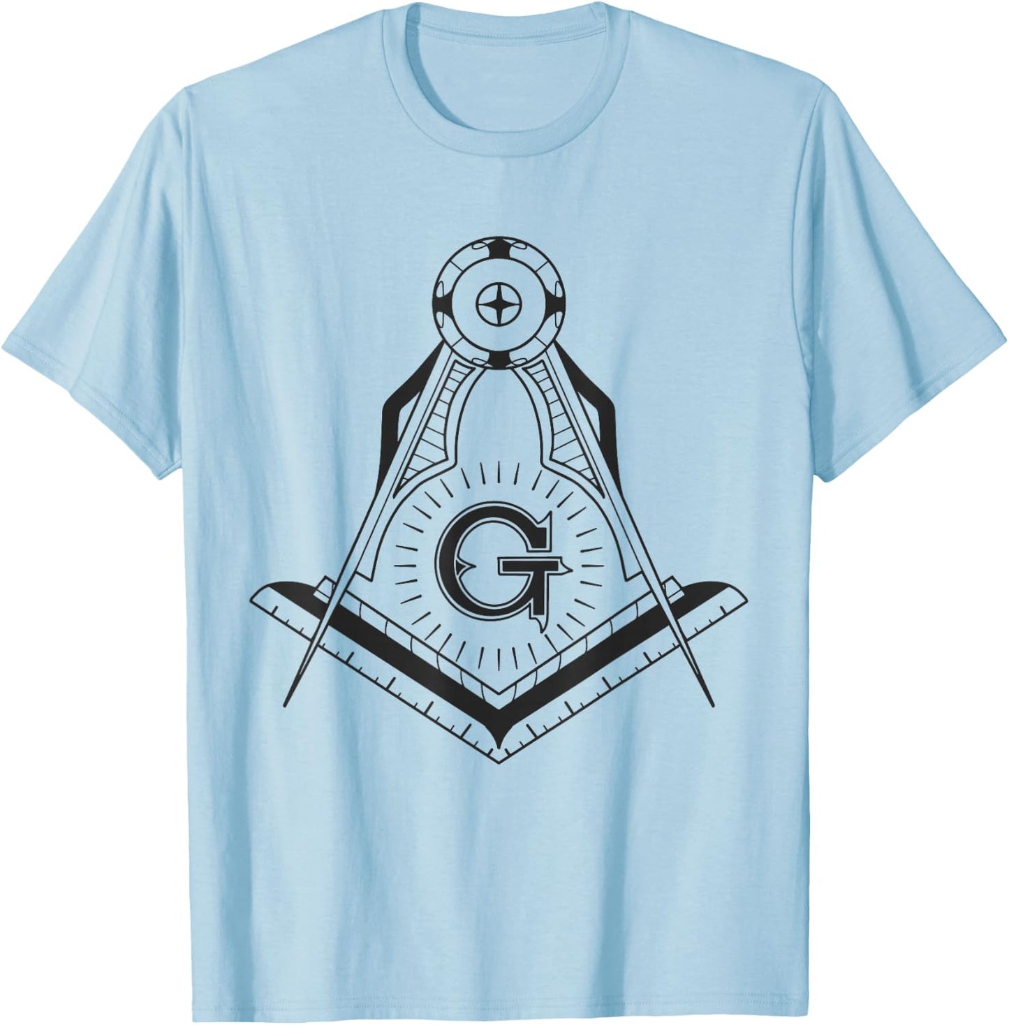 Freemason Emblem T-Shirt - T-Shirt | Light Blue