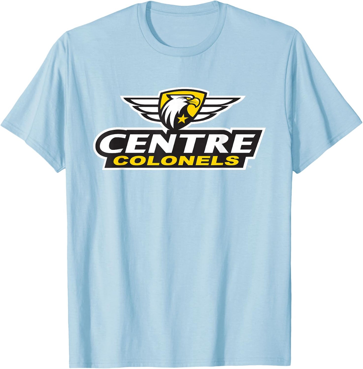 Centre College Colonels Insignia Logo T-Shirt - T-Shirt | Light Blue