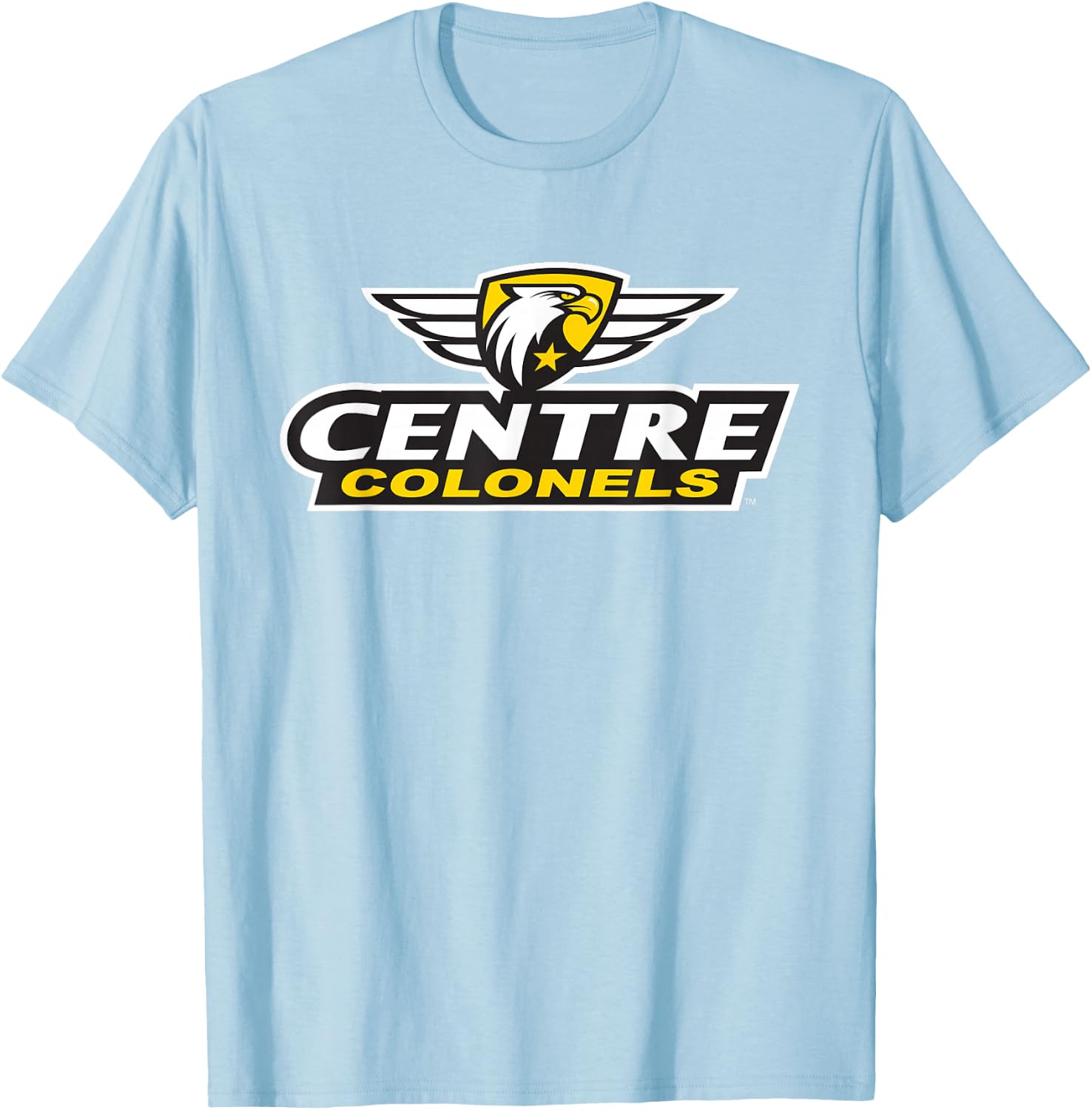 Centre College Colonels Insignia Logo T-Shirt - T-Shirt | Light Blue