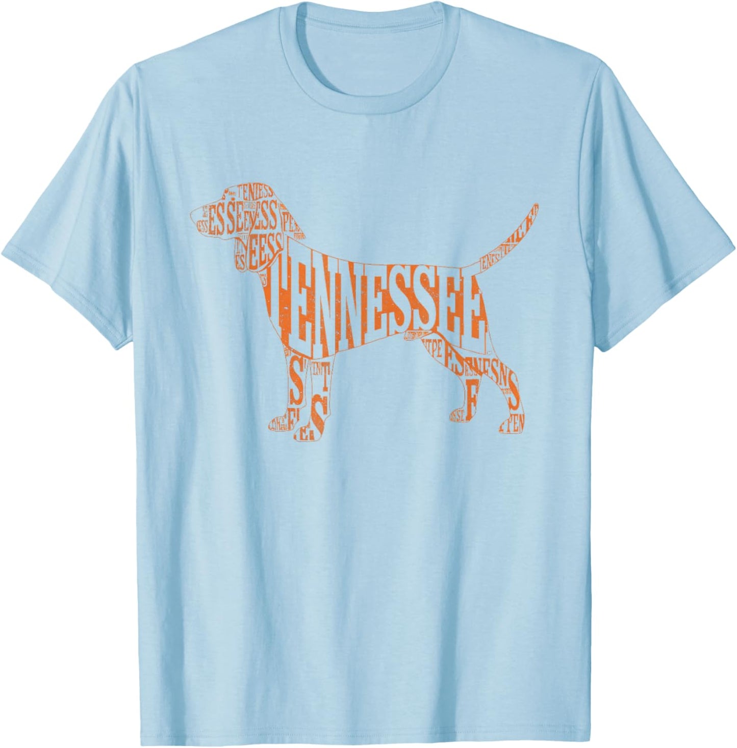 Tennessee Retro Vintage T-Shirt - T-Shirt | Light Blue