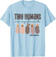 Tiny Humans Are My Favorite, Mother-Baby Unit T-Shirt - T-Shirt | Light Blue
