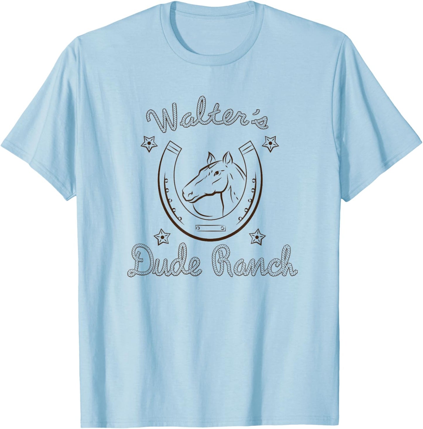 Walter's Dude Ranch from UHF T-Shirt - T-Shirt | Light Blue