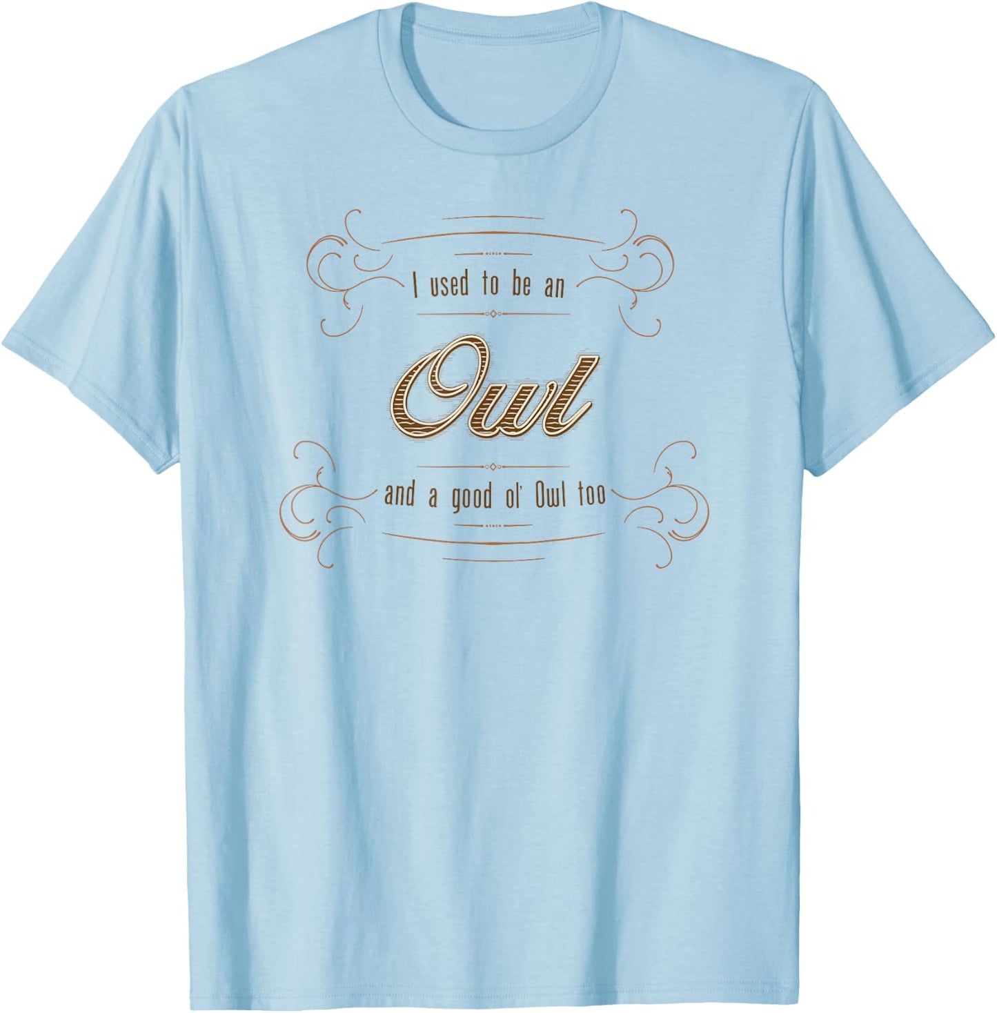 Good ol' Owl, Wood Badge Back to Gilwell T-Shirt - T-Shirt | Light Blue