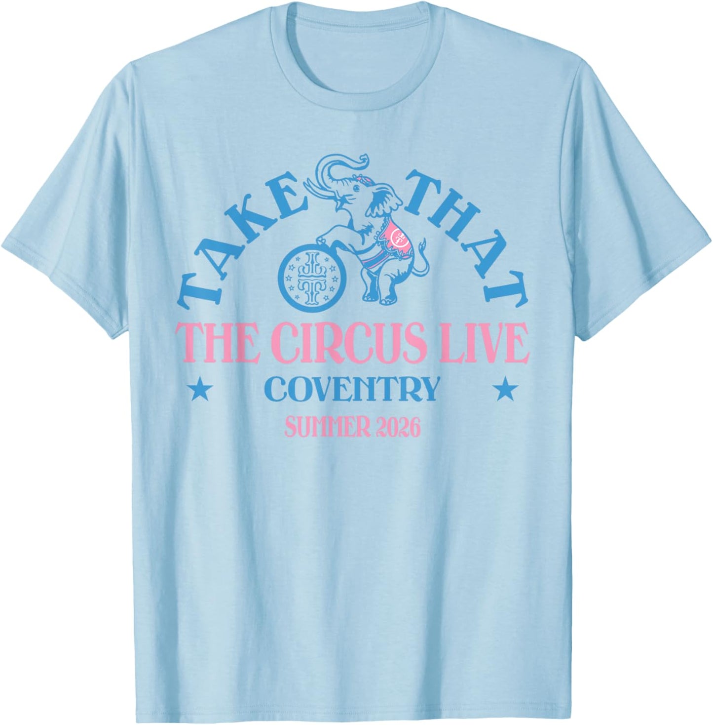 Take that The Circus Live Coventry T-Shirt - T-Shirt | Light Blue