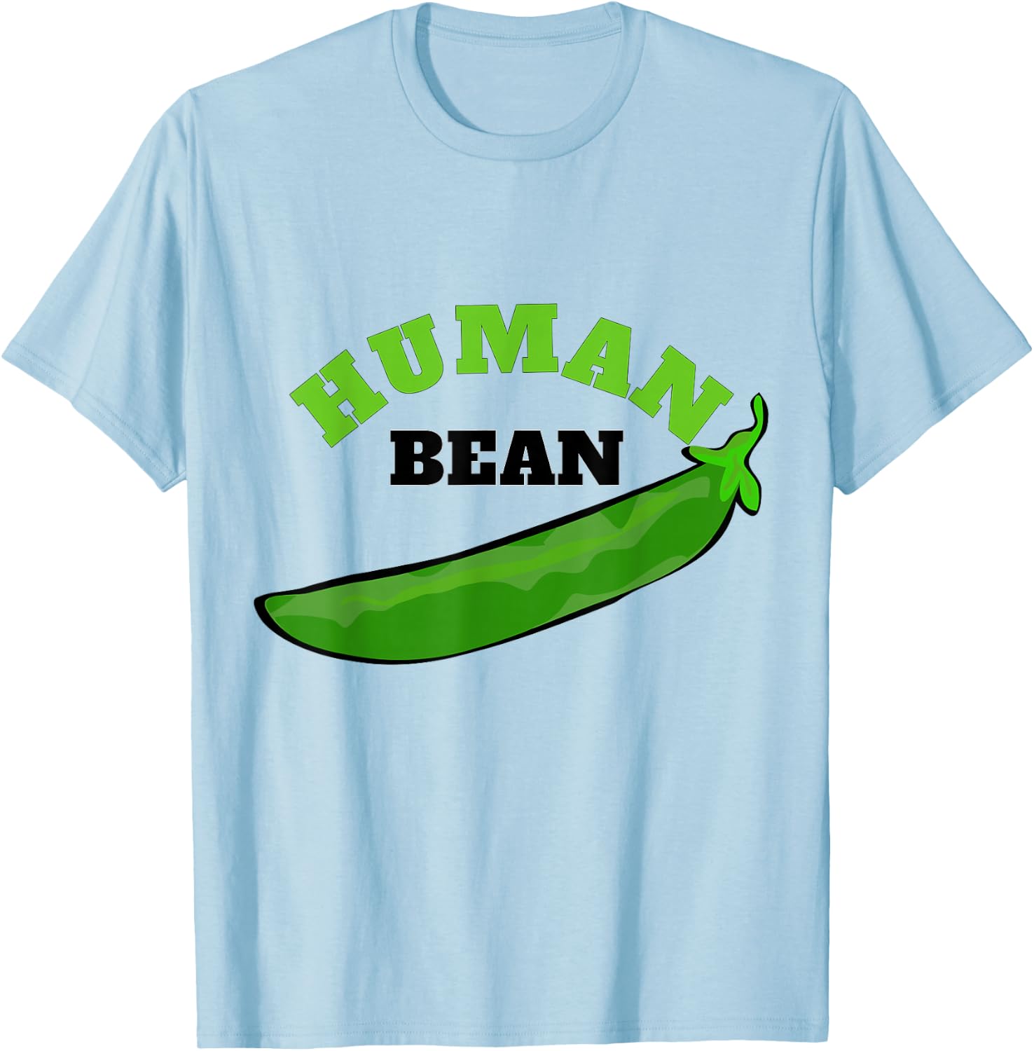 Human Bean T-Shirt - T-Shirt | Light Blue