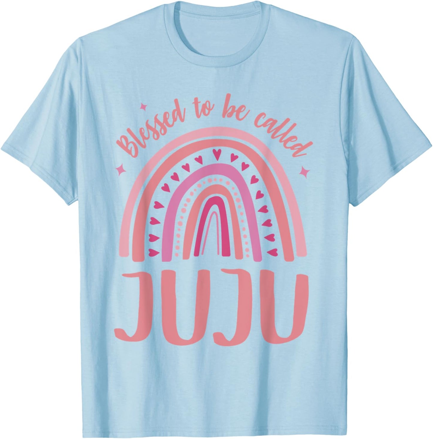Juju Grandma Blessed to be called Juju T-Shirt - T-Shirt | Light Blue