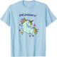 PKUnicorn | Cute PKU Awareness Unicorn T Shirt Gift T-Shirt - T-Shirt | Light Blue