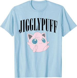 Pokémon - Pastel Jigglypuff T-Shirt - T-Shirt | Light Blue