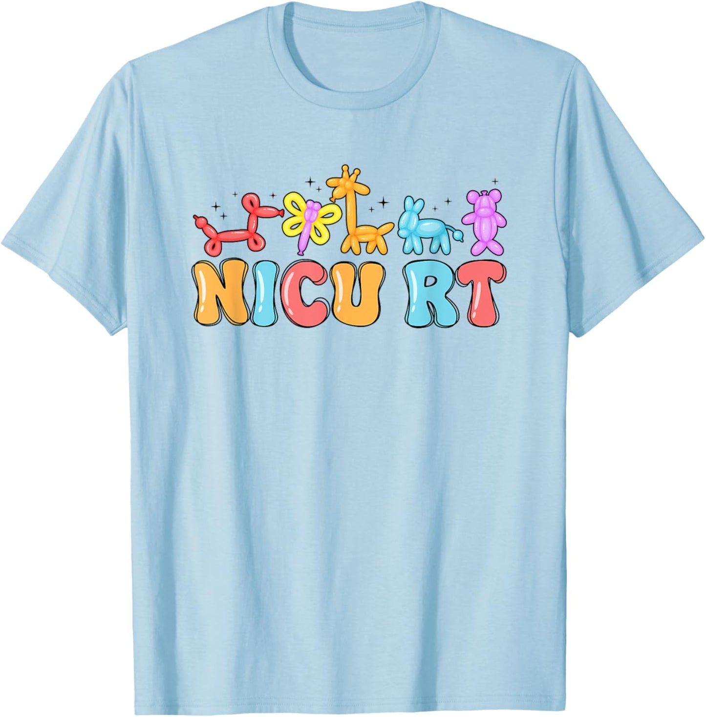 NICU RT Pediatric Respiratory Therapist Pediatric RT T-Shirt - T-Shirt | Light Blue