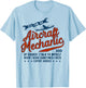 Yes I Am An Aircraft Mechanic Funny Vintage Men Women Retro T-Shirt - T-Shirt | Light Blue