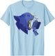 Cute Karaoke Singing Cat Singer Musical Band Vocalist Women Kids T-Shirt - T-Shirt | Light Blue