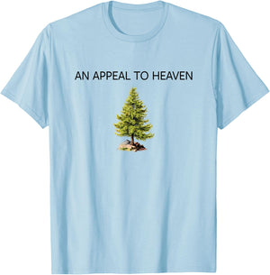 Appeal to Heaven Pine Tree Flag Shirt T-Shirt - T-Shirt | Light Blue