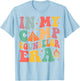 In My Camp Counselor Era Groovy Summer Camp Counselor T-Shirt - T-Shirt | Light Blue