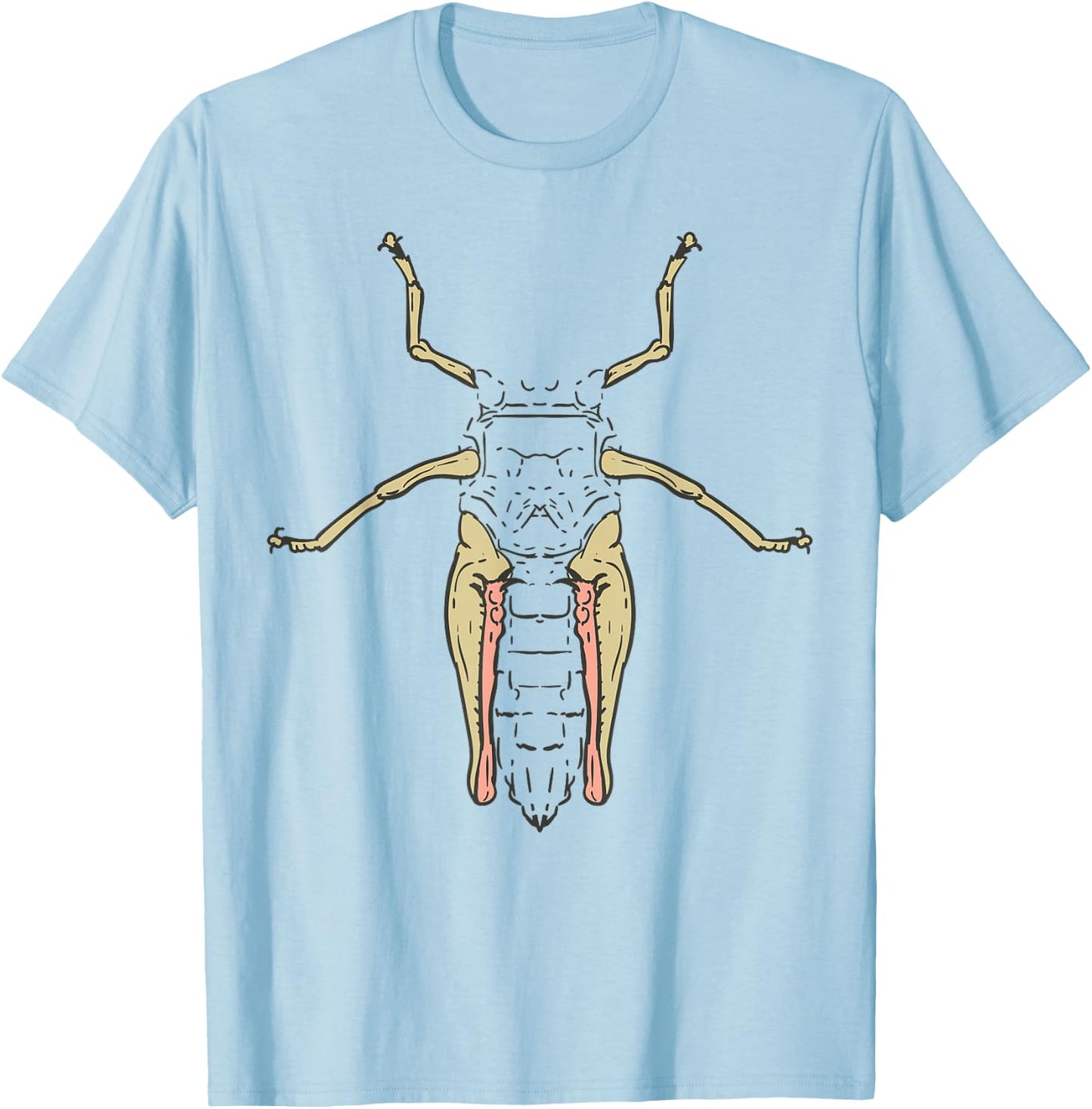 Grasshopper Funny Lazy DIY Costume Easy Halloween T-Shirt - T-Shirt | Light Blue