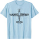 Phonetic Alphabet | Pilot Airplane Shirt T-Shirt - T-Shirt | Light Blue
