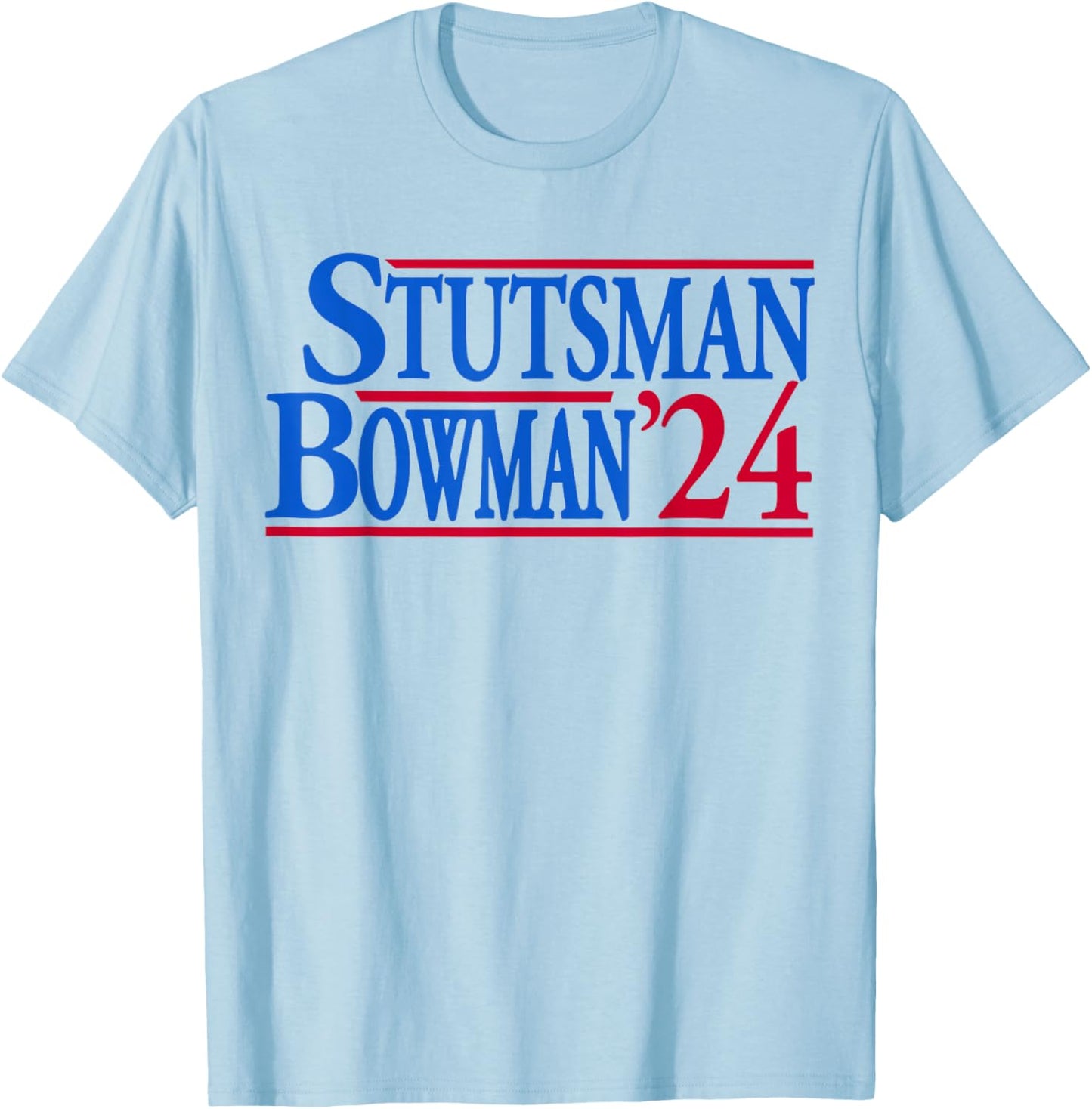 Stutzman Bowman '24 Stutsman Bowman '24 T-Shirt - T-Shirt | Light Blue