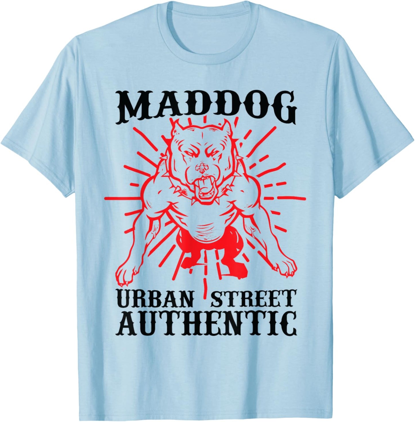Maddog Urban Street Authentic T-Shirt - T-Shirt | Light Blue