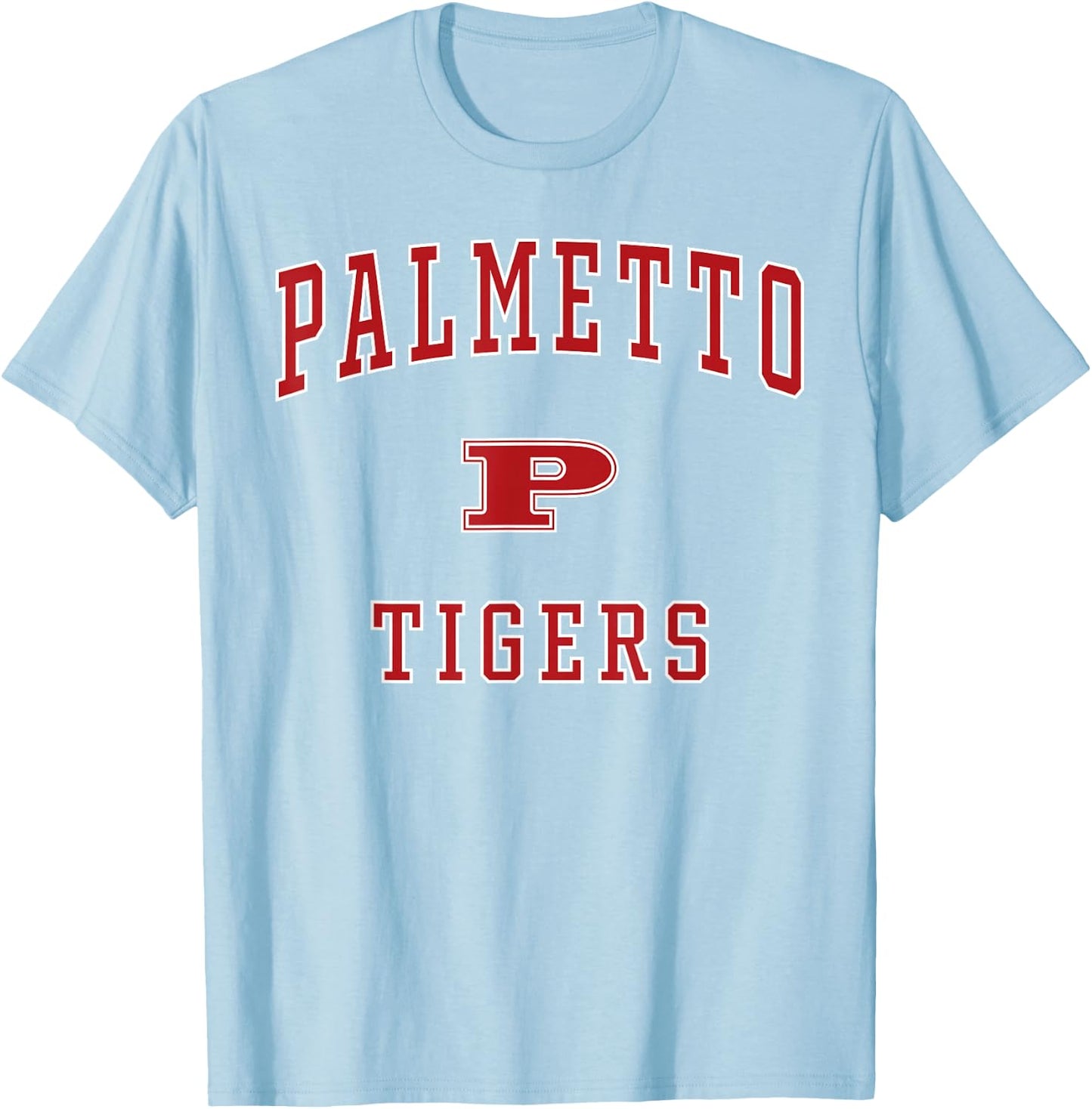 Palmetto High School Tigers T-Shirt - T-Shirt | Light Blue