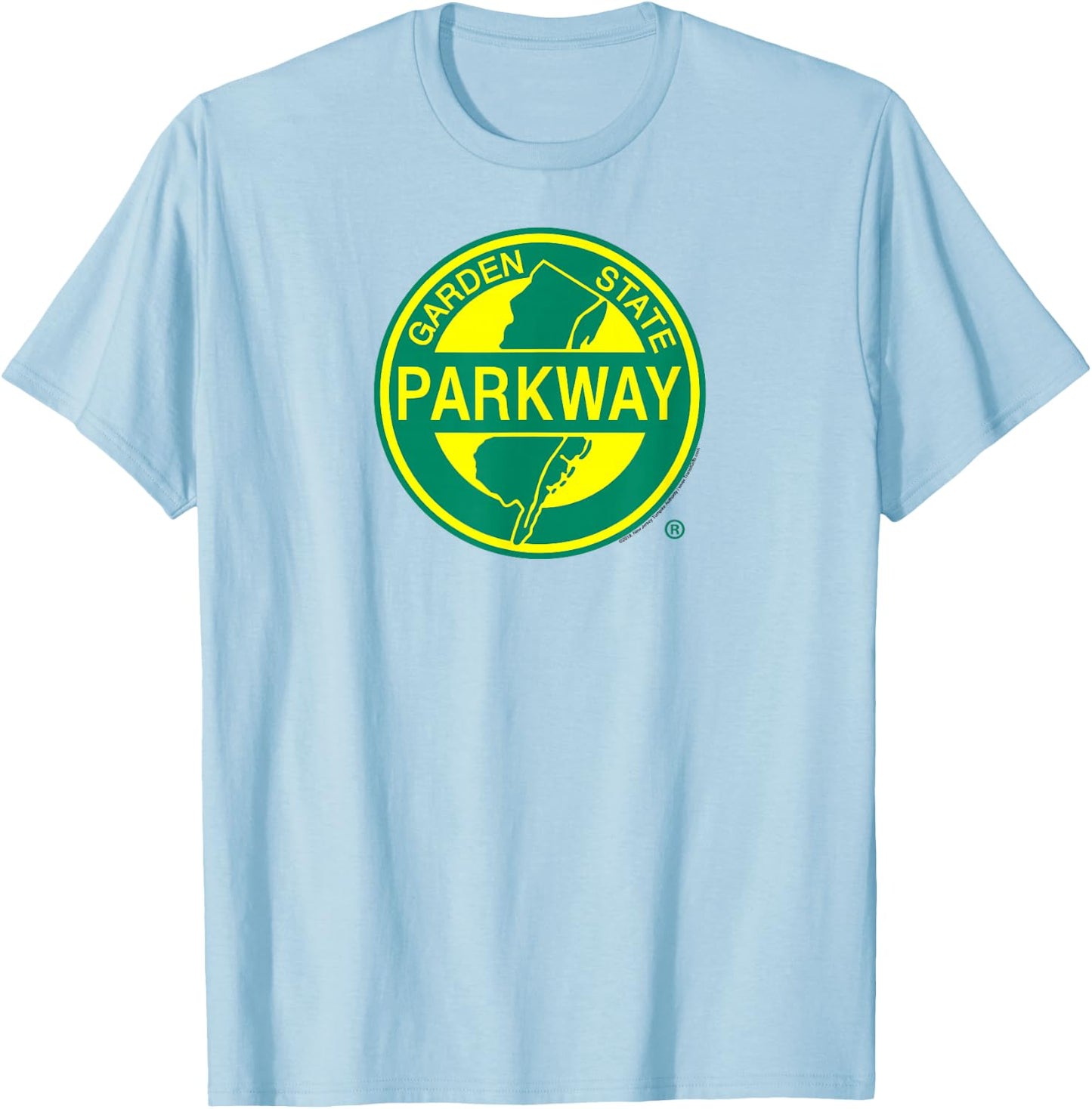 Garden State Parkway T-Shirt - T-Shirt | Light Blue