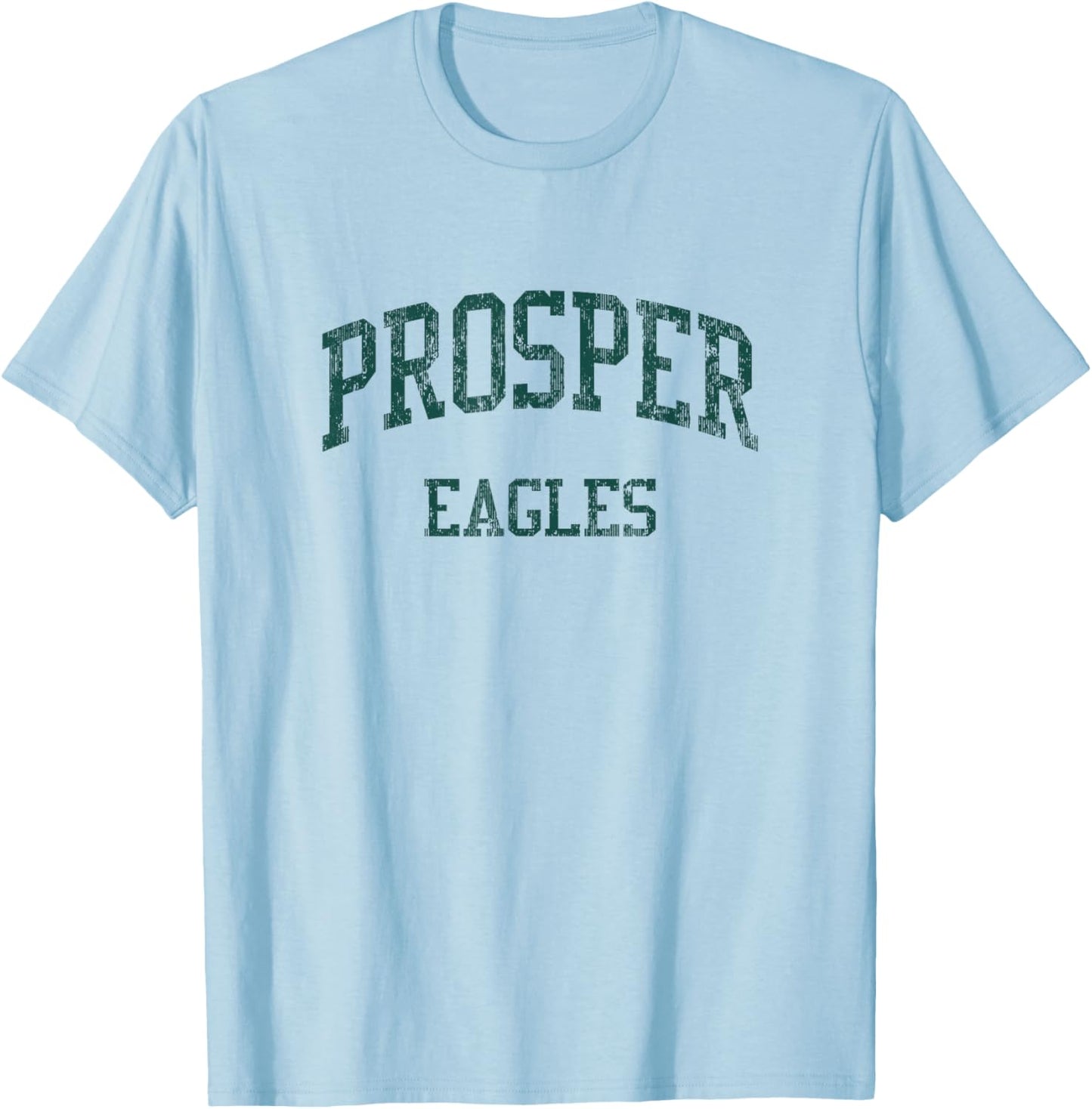 Prosper High School HS Prosper TX Vintage Sports T-Shirt - T-Shirt | Light Blue