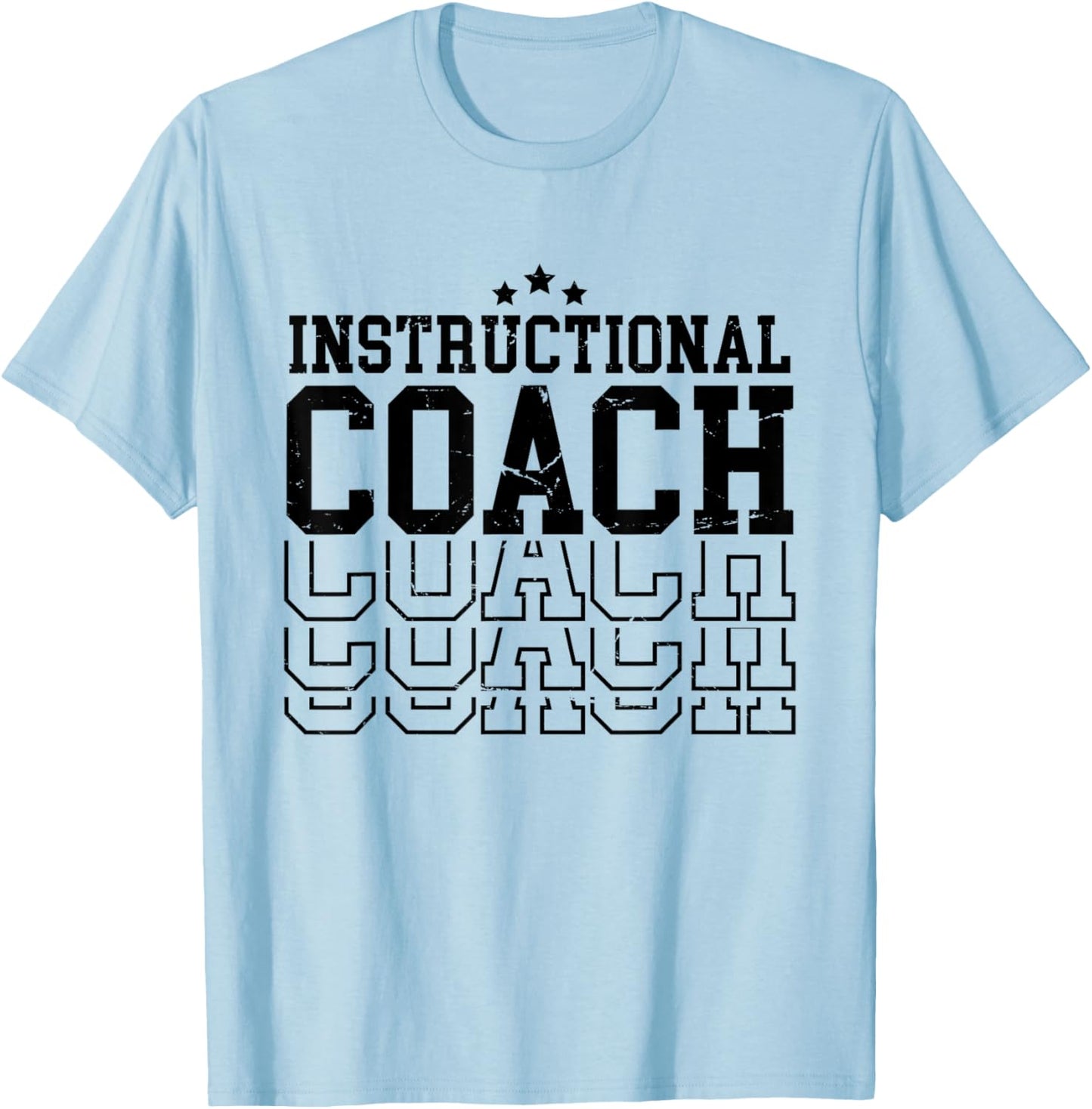 Instructional Coach Back To School Matching Group T-Shirt - T-Shirt | Light Blue