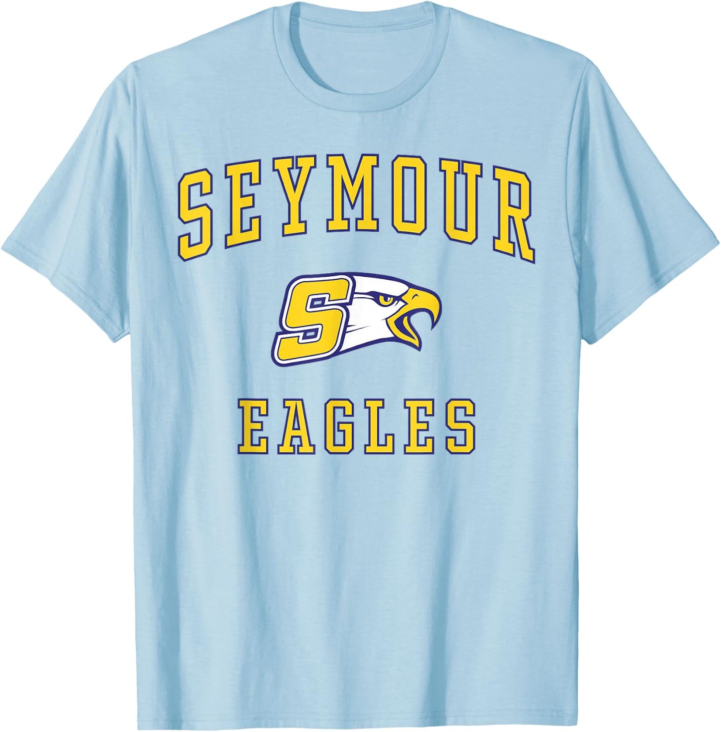 Seymour High School Eagles T-Shirt - T-Shirt | Light Blue