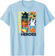 How to Train Your Dragon 3 Hometown Heroes T-Shirt - T-Shirt | Light Blue