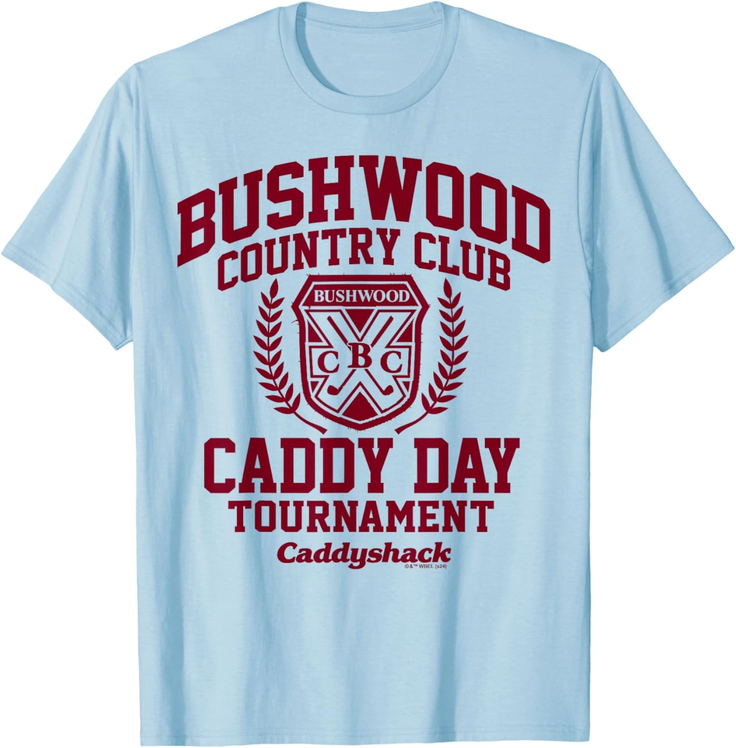 Caddyshack - Bush Wood Country Club Tournament T-Shirt - T-Shirt | Light Blue