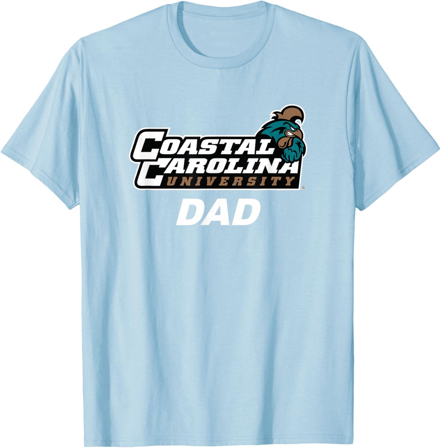 Coastal Carolina University CCU Dad T-Shirt - T-Shirt | Light Blue