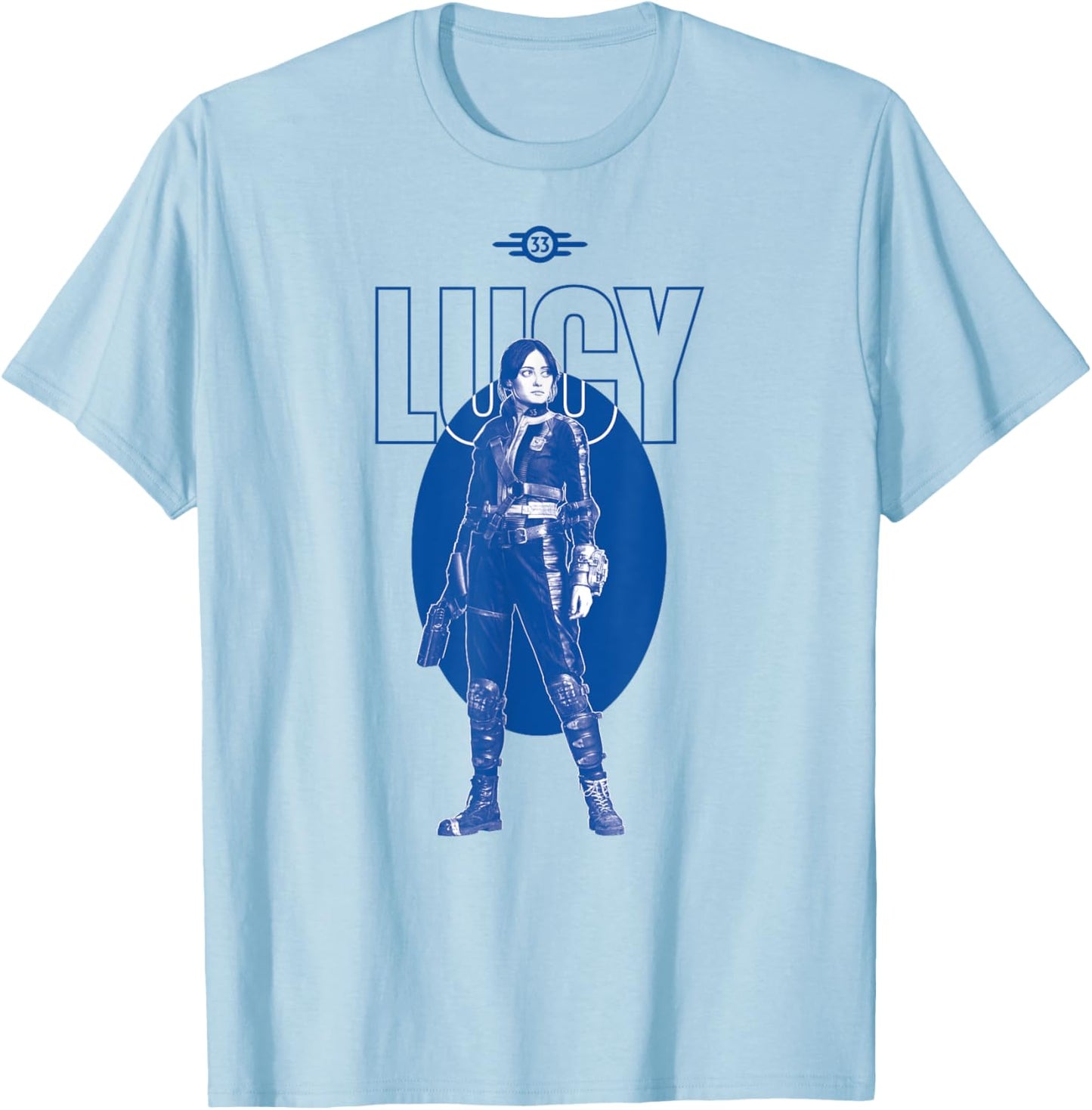 Fallout - Lucy T-Shirt - T-Shirt | Light Blue