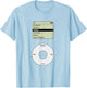 Retro MP3 Player Pod Music Tech Costume T-Shirt - T-Shirt | Light Blue