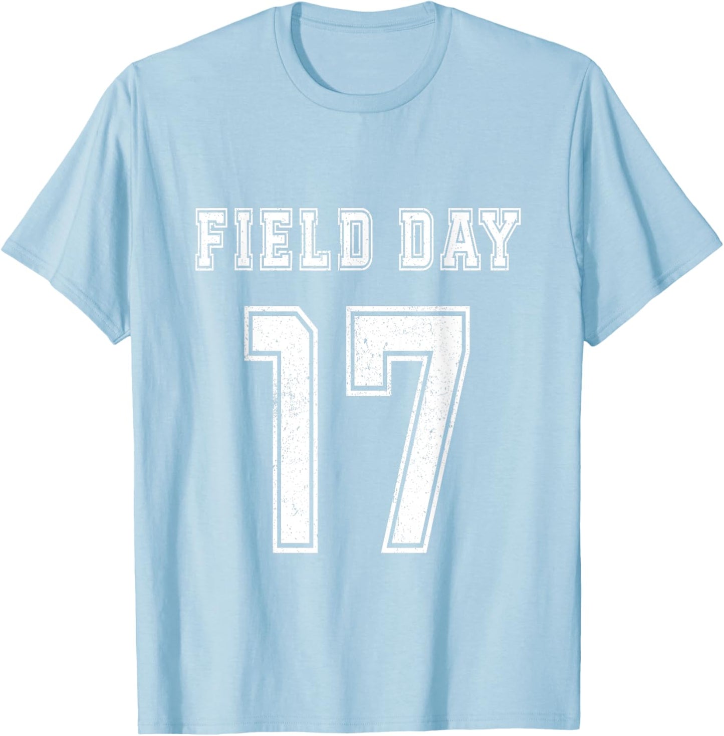 Field Day 2026 For school teachers kids and family Orange T-Shirt - T-Shirt | Light Blue