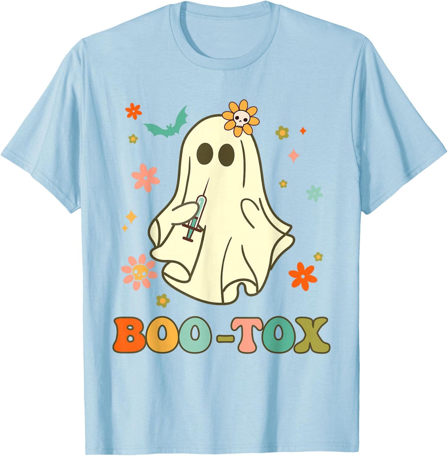 Plastic Surgeon Halloween Costume Botox Halloween Boo-Tox T-Shirt - T-Shirt | Light Blue