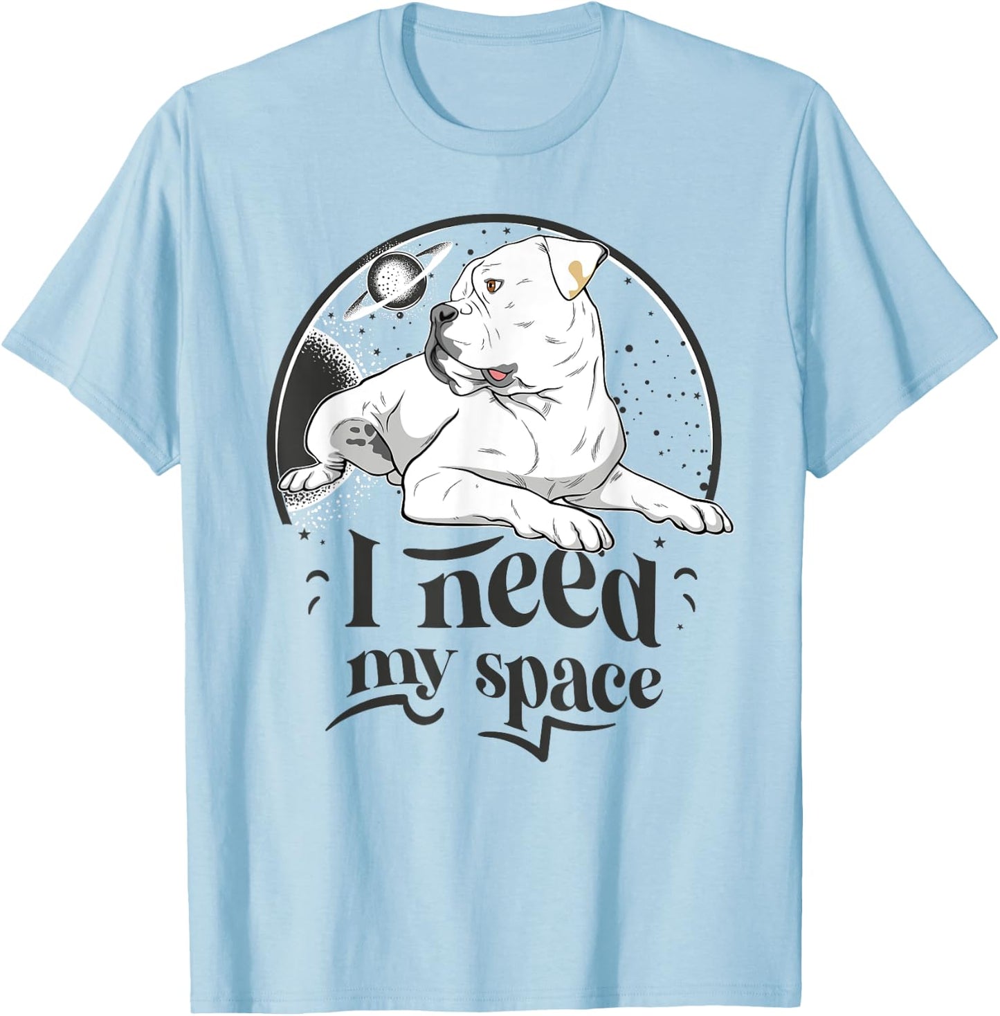 American Bulldog Old Southern White Bulldog Women Girls Kids T-Shirt - T-Shirt | Light Blue