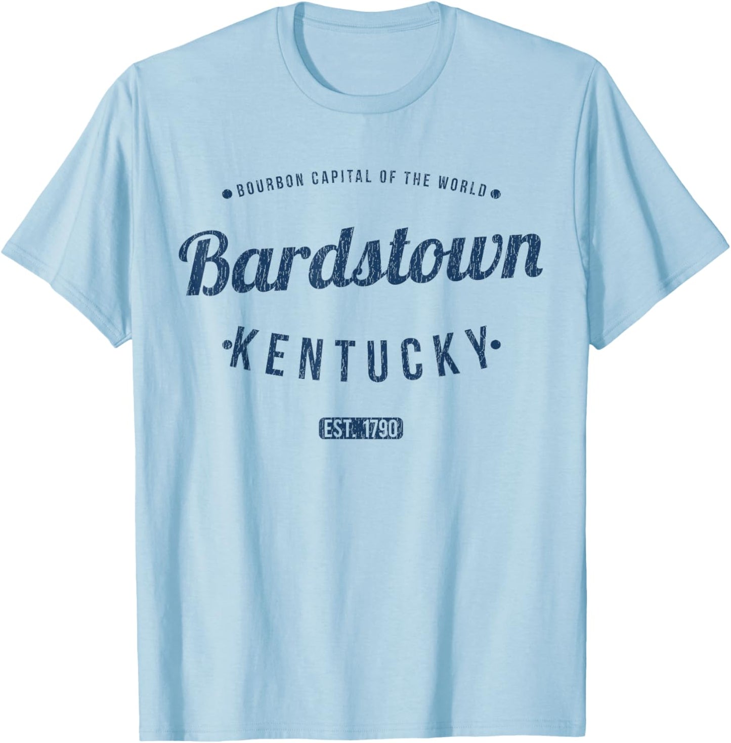 Bardstown Kentucky Retro Vintage Souvenir KY Bardstown T-Shirt - T-Shirt | Light Blue