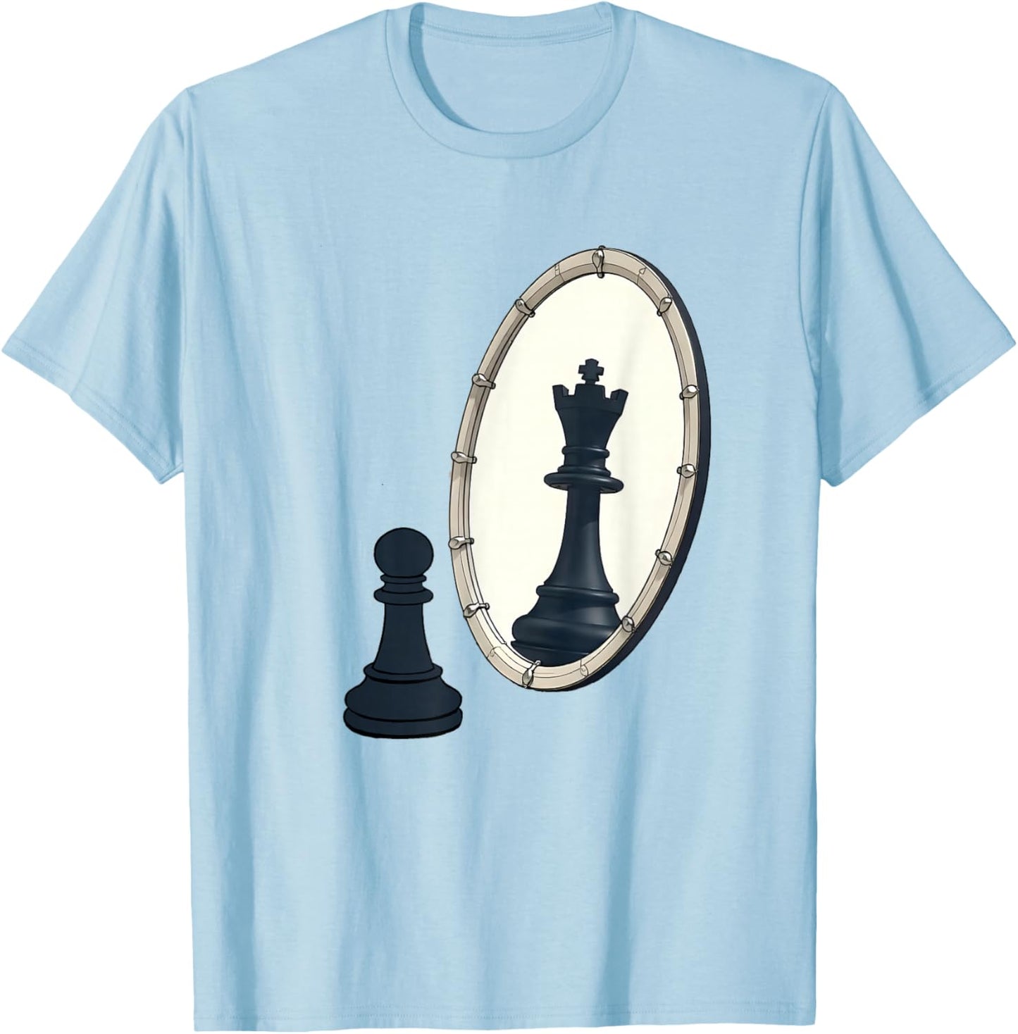 Chess - Chess Player Board Game Peices T-Shirt - T-Shirt | Light Blue