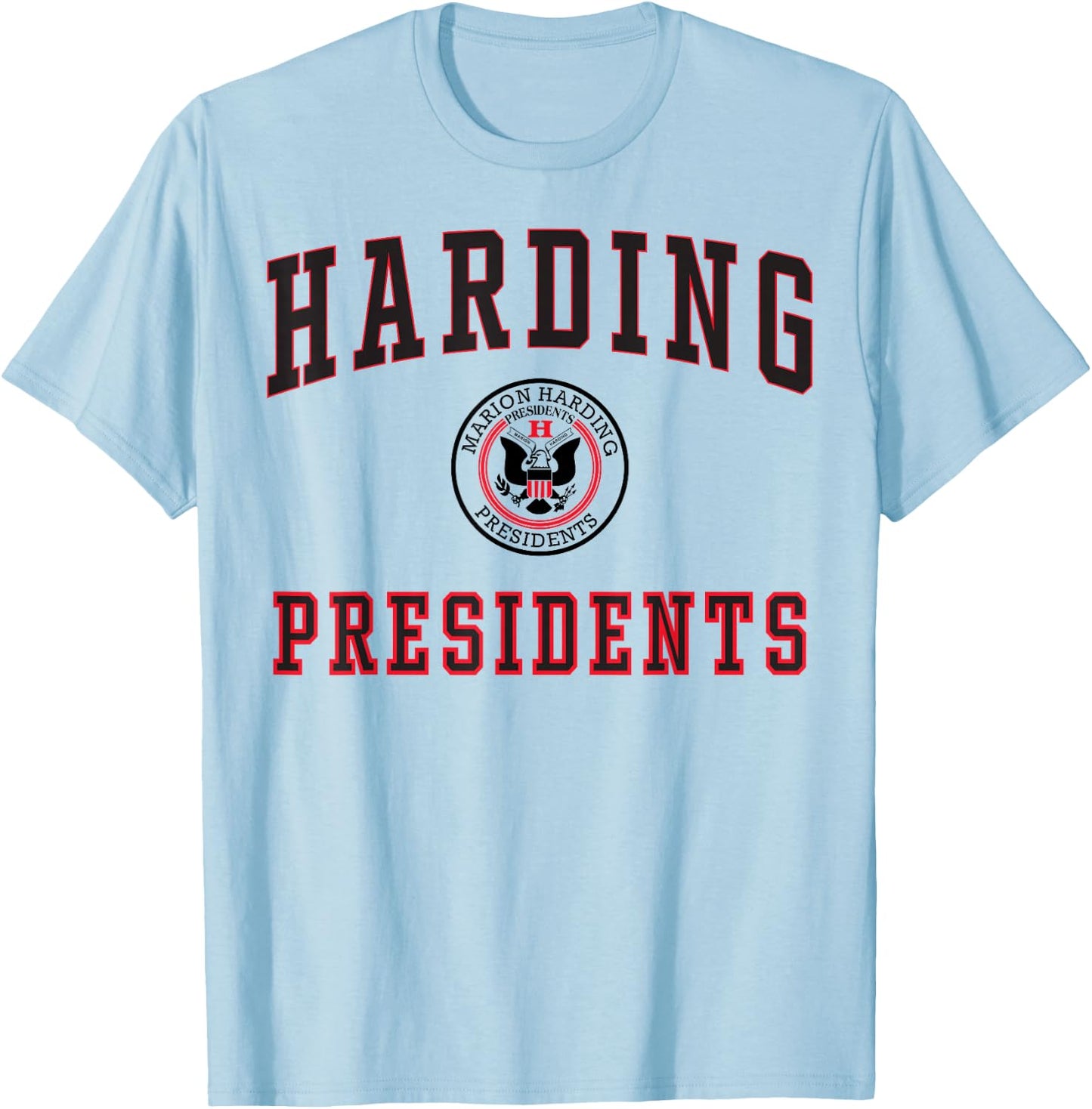 Harding High School Presidents C1 T-Shirt - T-Shirt | Light Blue