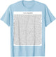 7 Day Creation Black Print T-Shirt - T-Shirt | Light Blue