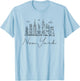 New York Skyline T-Shirt - T-Shirt | Light Blue