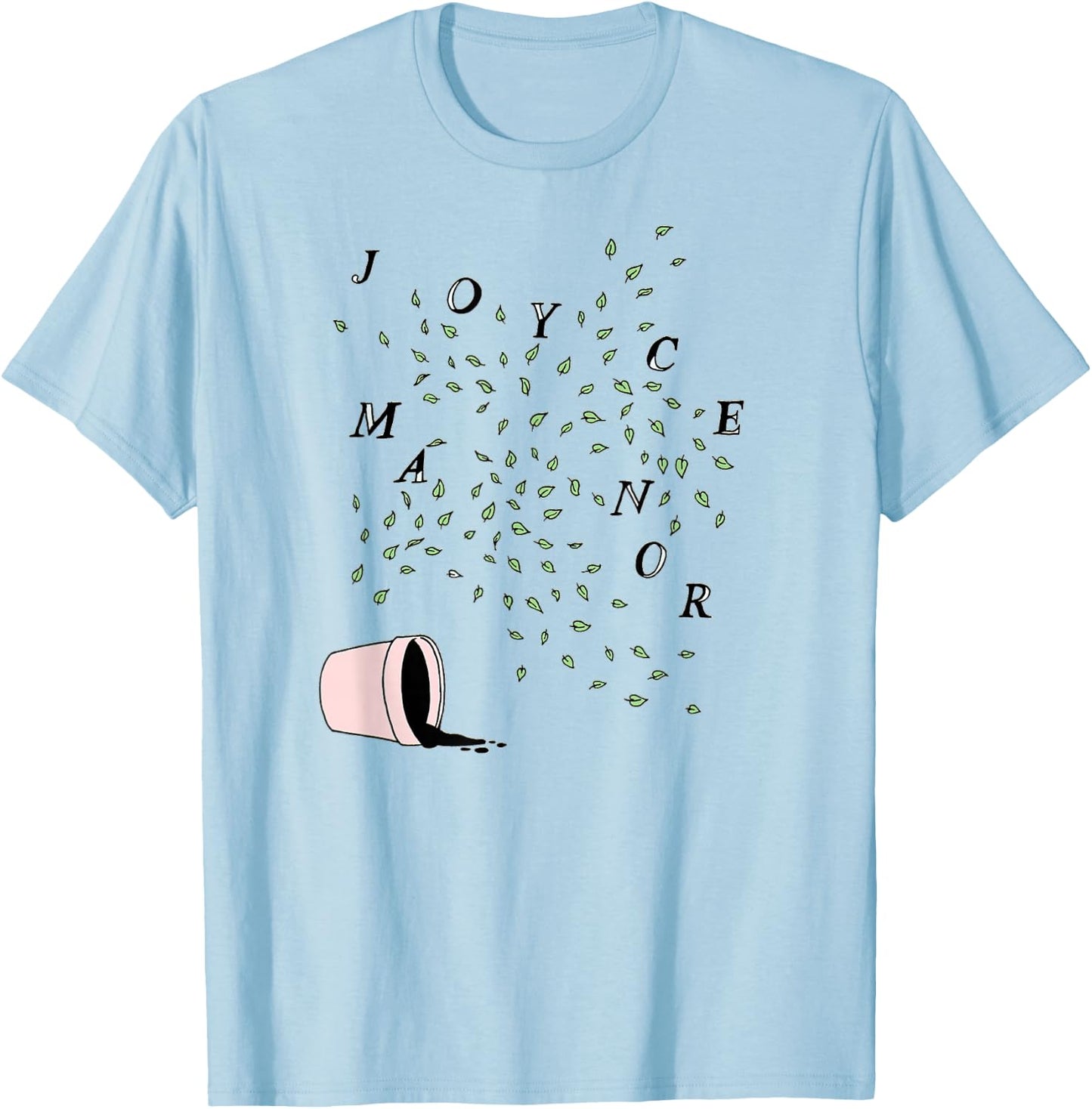 Joyce Manor - Plants - Official Merchandise T-Shirt - T-Shirt | Light Blue
