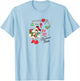 Disney - Minnie Santa Yoo Hoo It's Christmas Time T-Shirt - T-Shirt | Light Blue
