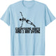 Everything Hurts & I'm Dying - Yoga Pilates Funny Skeleton T-Shirt - T-Shirt | Light Blue