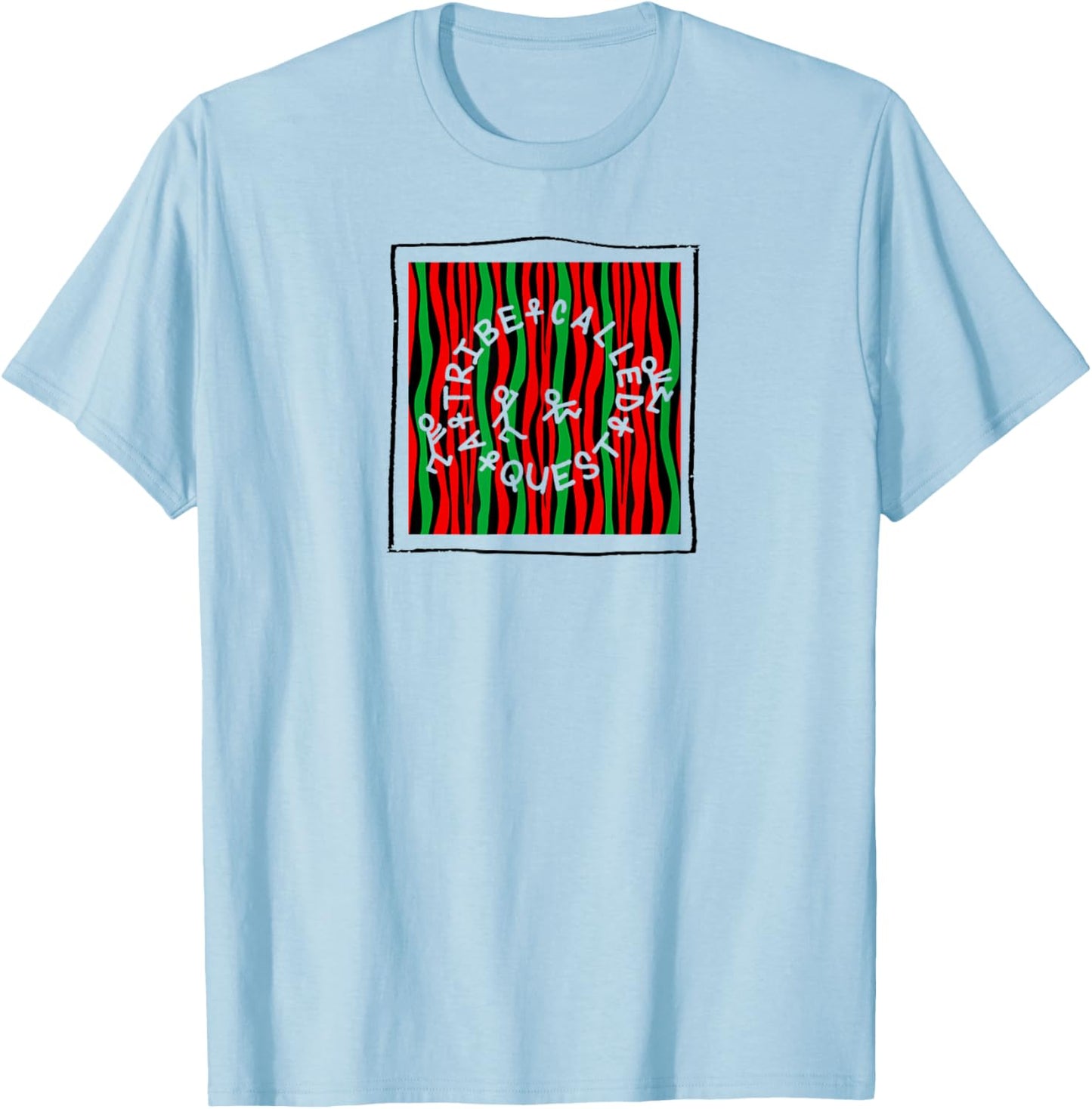 A Tribe Called Quest Box Logo T-Shirt - T-Shirt | Light Blue