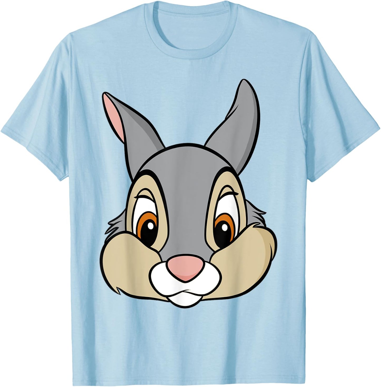 Disney Bambi Thumper Big Face T-Shirt - T-Shirt | Light Blue