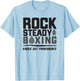Rock Steady Boxing Knock Out Parkinson's T-Shirt - T-Shirt | Light Blue