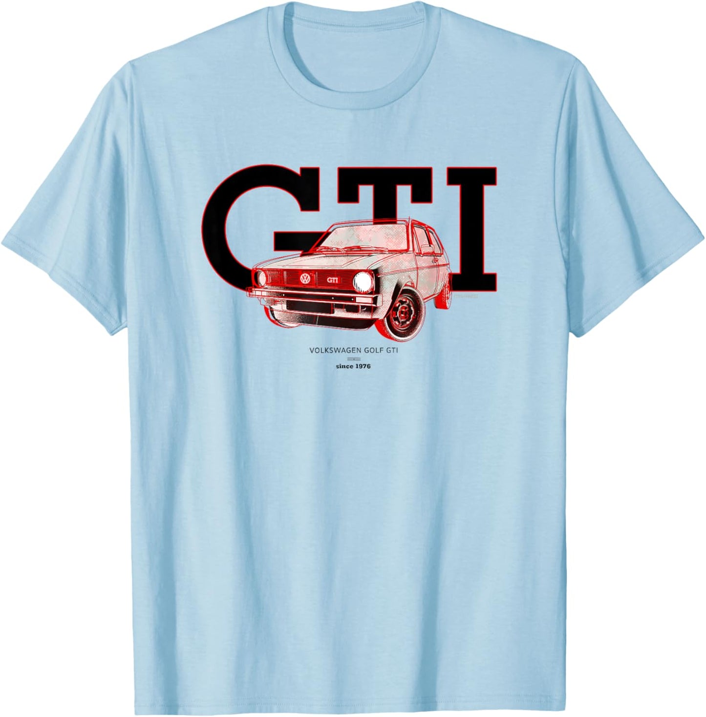 Volkswagen Golf GTI Since 1976 T-Shirt - T-Shirt | Light Blue