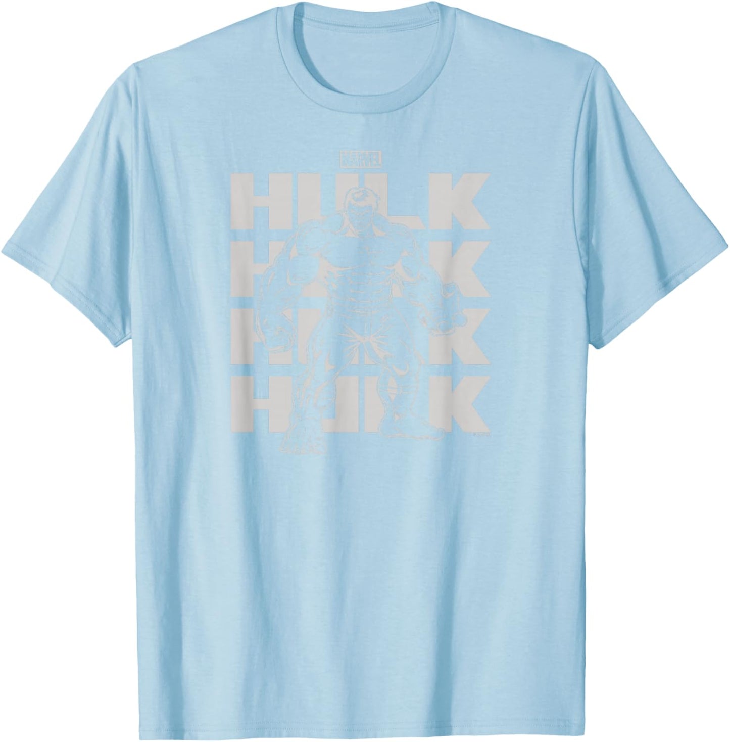 Hulk - Light Monochrome T-Shirt - T-Shirt | Light Blue