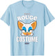 Sonic The Hedgehog Halloween This Is My Rouge Costume T-Shirt - T-Shirt | Light Blue