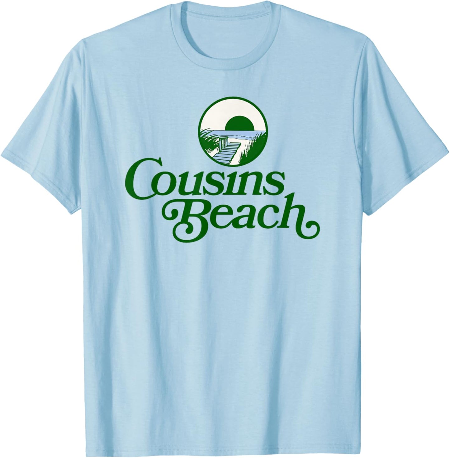 The Summer I Turned Pretty - Cousins Beach Graphic - Gray T-Shirt - T-Shirt | Light Blue