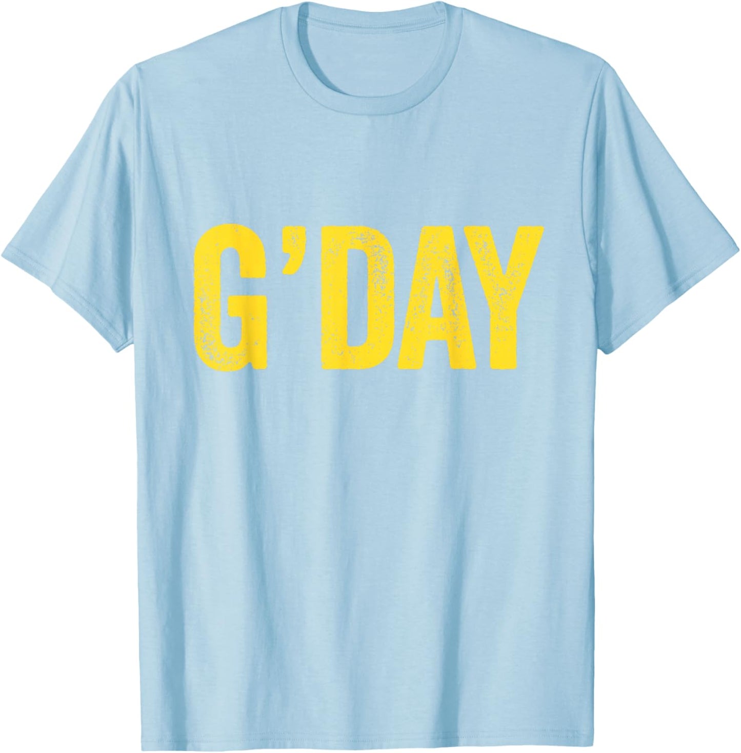 G'day! Australian Slang Australia Adult Men Women Kids T-Shirt - T-Shirt | Light Blue